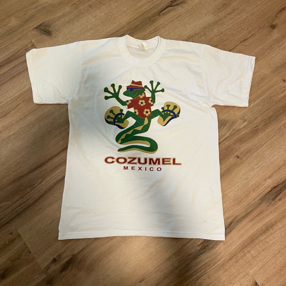 Y2K vacation t-shirt Cozumel Mexico